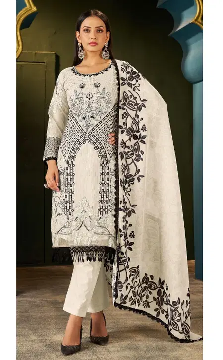 Elan E 02 A To D Cambric Cotton Wholesale Pakistani Salwar Suits Orders In India